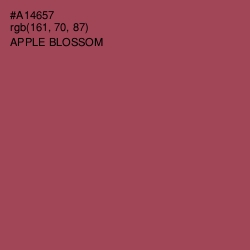 #A14657 - Apple Blossom Color Image