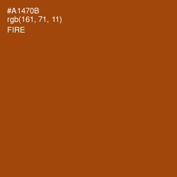 #A1470B - Fire Color Image