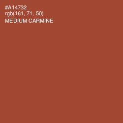 #A14732 - Medium Carmine Color Image