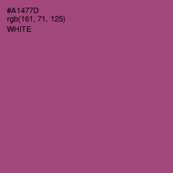 #A1477D - Cadillac Color Image