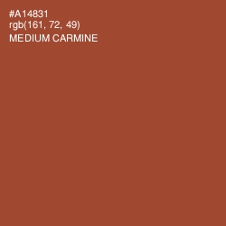 #A14831 - Medium Carmine Color Image