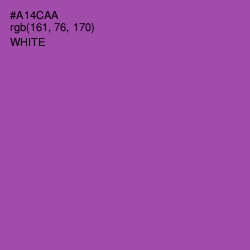 #A14CAA - Trendy Pink Color Image