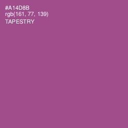 #A14D8B - Tapestry Color Image
