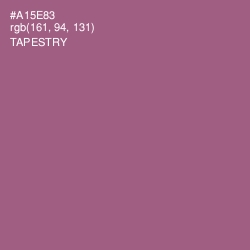 #A15E83 - Tapestry Color Image