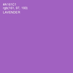 #A161C1 - Lavender Color Image