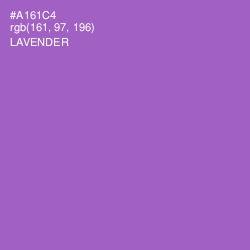 #A161C4 - Lavender Color Image