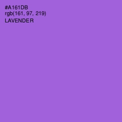 #A161DB - Lavender Color Image