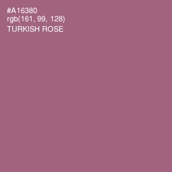 #A16380 - Turkish Rose Color Image