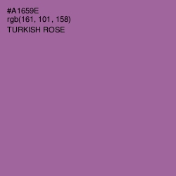 #A1659E - Turkish Rose Color Image