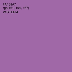 #A168A7 - Wisteria Color Image