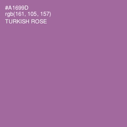 #A1699D - Turkish Rose Color Image