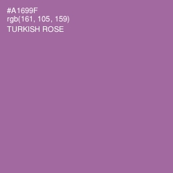 #A1699F - Turkish Rose Color Image