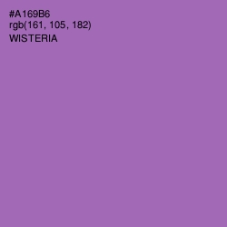 #A169B6 - Wisteria Color Image