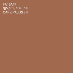 #A16A4F - Cape Palliser Color Image