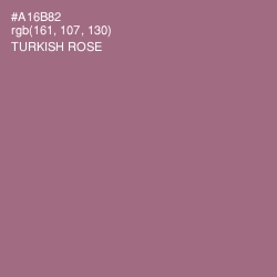 #A16B82 - Turkish Rose Color Image