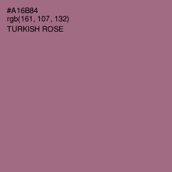 #A16B84 - Turkish Rose Color Image