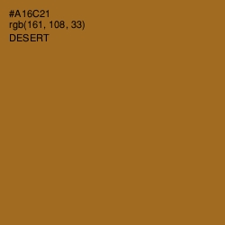 #A16C21 - Desert Color Image