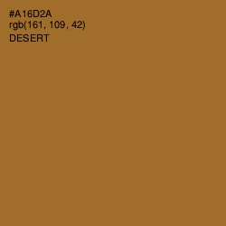 #A16D2A - Desert Color Image