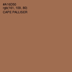 #A16D50 - Cape Palliser Color Image