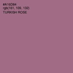 #A16D84 - Turkish Rose Color Image