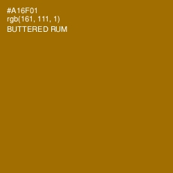 #A16F01 - Buttered Rum Color Image