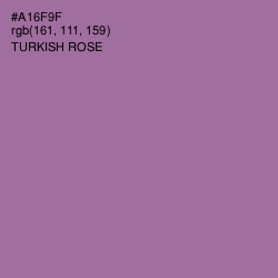 #A16F9F - Turkish Rose Color Image