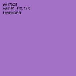 #A170C5 - Lavender Color Image