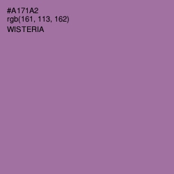 #A171A2 - Wisteria Color Image