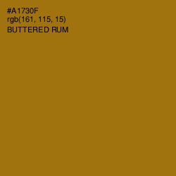 #A1730F - Buttered Rum Color Image