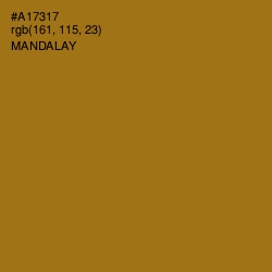 #A17317 - Mandalay Color Image