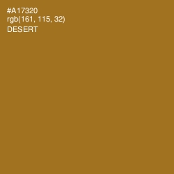 #A17320 - Desert Color Image