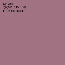 #A17382 - Turkish Rose Color Image