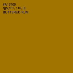 #A17400 - Buttered Rum Color Image