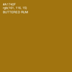 #A1740F - Buttered Rum Color Image