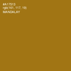 #A17513 - Mandalay Color Image
