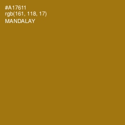 #A17611 - Mandalay Color Image