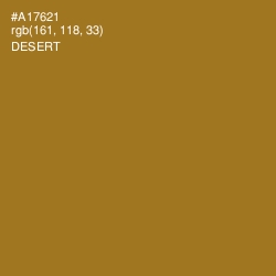 #A17621 - Desert Color Image