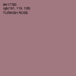 #A17780 - Turkish Rose Color Image