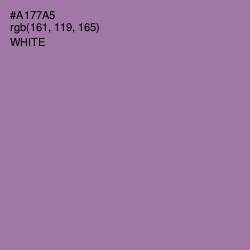 #A177A5 - Wisteria Color Image