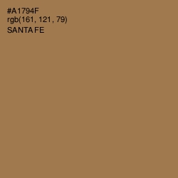 #A1794F - Santa Fe Color Image