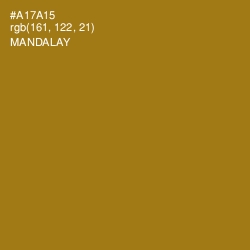 #A17A15 - Mandalay Color Image