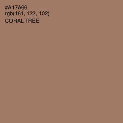 #A17A66 - Coral Tree Color Image