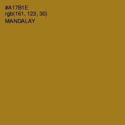 #A17B1E - Mandalay Color Image