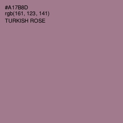 #A17B8D - Turkish Rose Color Image