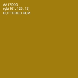 #A17D0D - Buttered Rum Color Image