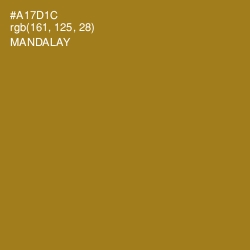 #A17D1C - Mandalay Color Image