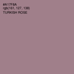 #A17F8A - Turkish Rose Color Image