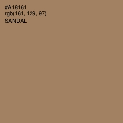 #A18161 - Sandal Color Image