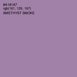 #A181A7 - Amethyst Smoke Color Image