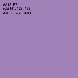 #A181B7 - Amethyst Smoke Color Image